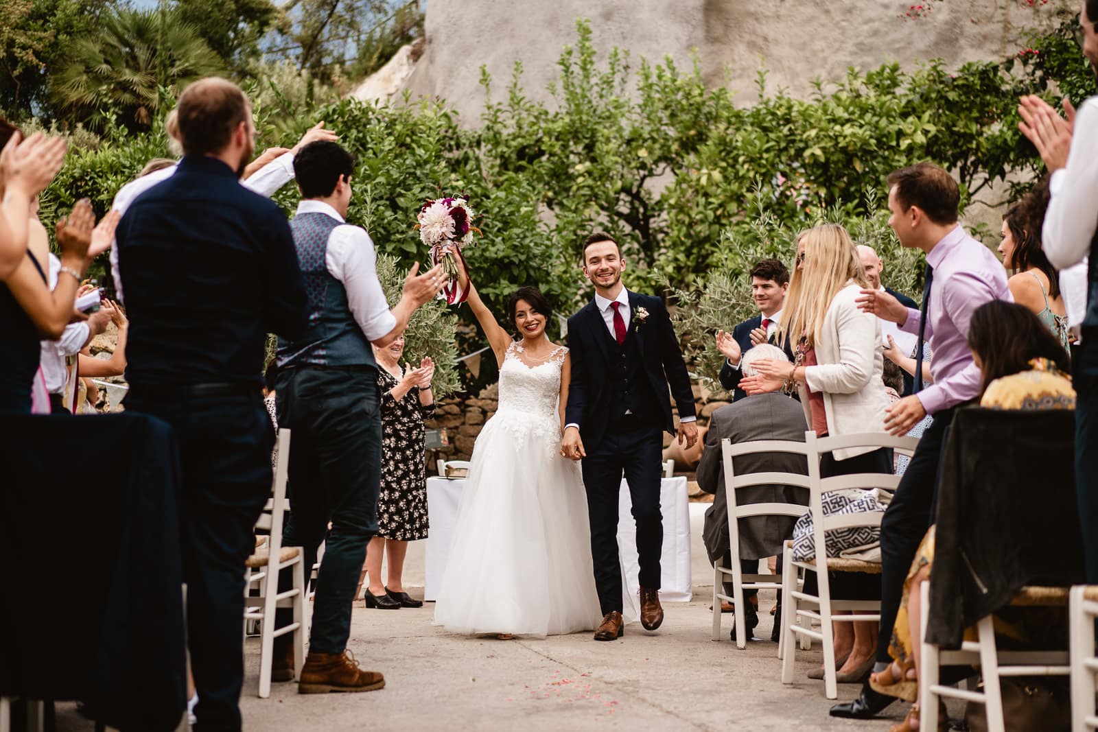 Wedding images from the Eden Project in Cornwal
